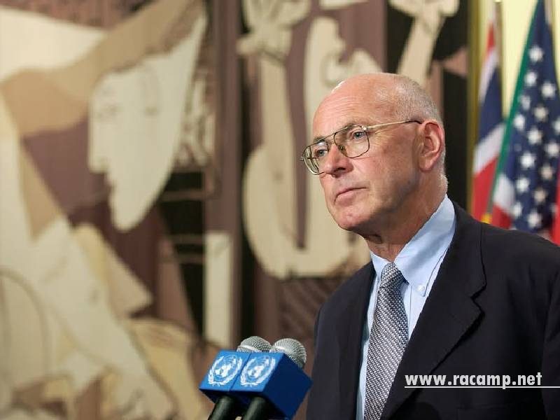 Ian Martin, Special Representative of the Secretary-General for Timor-Leste, briefing correspondents at UN Headquarters in New York following Security Council consultations on that country.